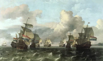 Det nederlandske ostindiske kompanis flåte, 1675